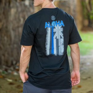 HPD Aloha Flag T-Shirt Black