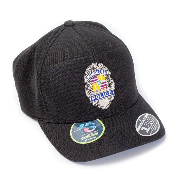 HPD Silver Badge Badge OSFA Cap - Black