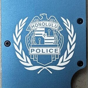 HPD RFID WALLET COLOR: BLUE FRONT