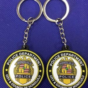HPD PVC (Rubber) Keychain One-sided